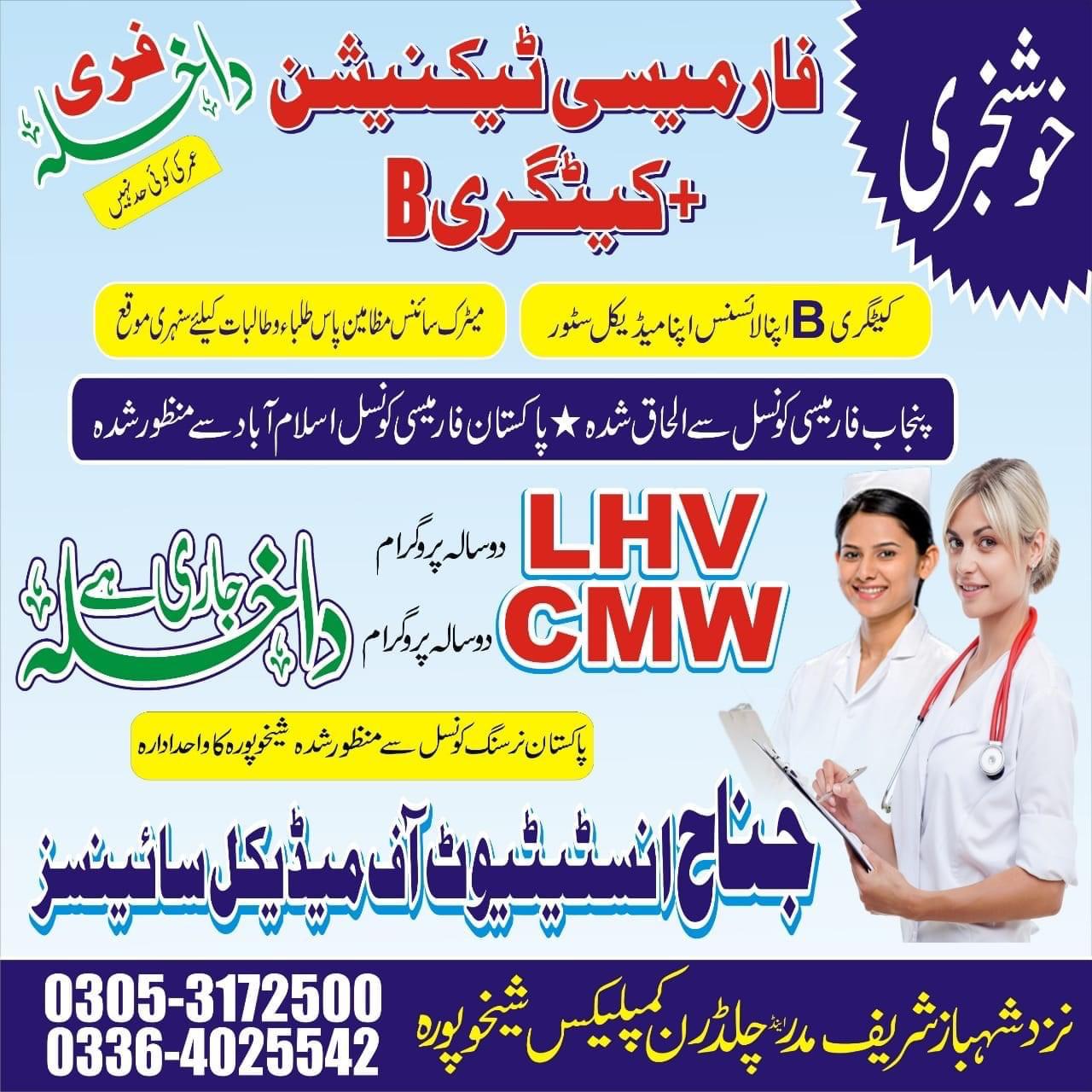 Lady Health Visitor (LHV) educational poster